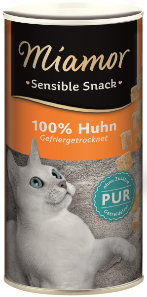 Katzen - Snacks MIAMOR Adult Sensible Snack Huhn pur, 30 g