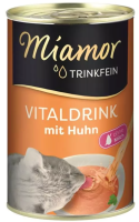 Katzen - Vitaldrink  MIAMOR Adult Trinkfein mit Huhn, 135 ml
