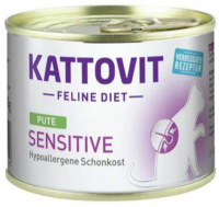 Katzen - Nassfutter KATTOVIT Feline Diet Sensitive Pute,...