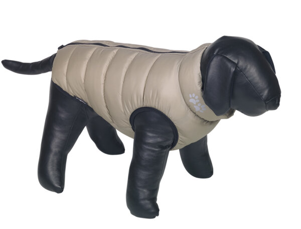 NOBBY "LIGHT" Hundemantel, taupe - beige, Gr: 32
