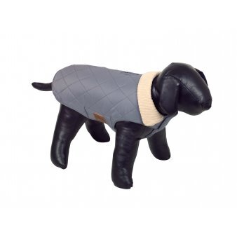 NOBBY „KAROL“ Hundemantel grau, Gr: 32 cm