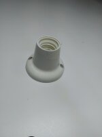 Lampenfassung E27 Weiß für Wand- & Deckenmontage