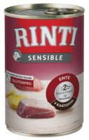 Hunde - Nassfutter RINTI Adult Sensible Ente,...