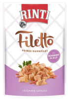 Hunde - Nassfutter RINTI Adult Filetto, Huhnfilet mit...