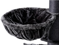 NOBBY Kratzbaum "RUBI" dunkelgrau, 197 cm hoch