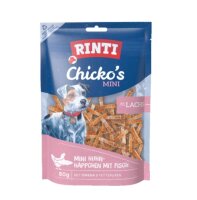 Hunde - Snack RINTI Chickos Mini Lachs, 80 g