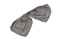 NOBBY Mikrofaser Handtuch grau 100 x 50 cm