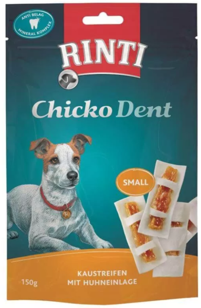 Hunde - Snack RINTI Chicko Dent Huhn Small, 150 g