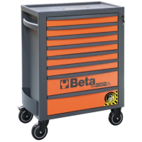 BETA WERKZEUGWAGEN 8 SCHUBLADEN orange RSC24/8-O +...