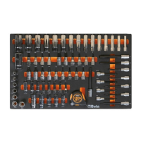 BETA WERKZEUGWAGEN 8 SCHUBLADEN orange RSC24/8-O + 333tlg. Sortiment 5988H/7M