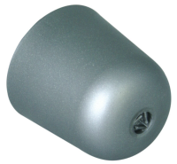 Deckenabdeckung für Leuchten silber 5 Stk.