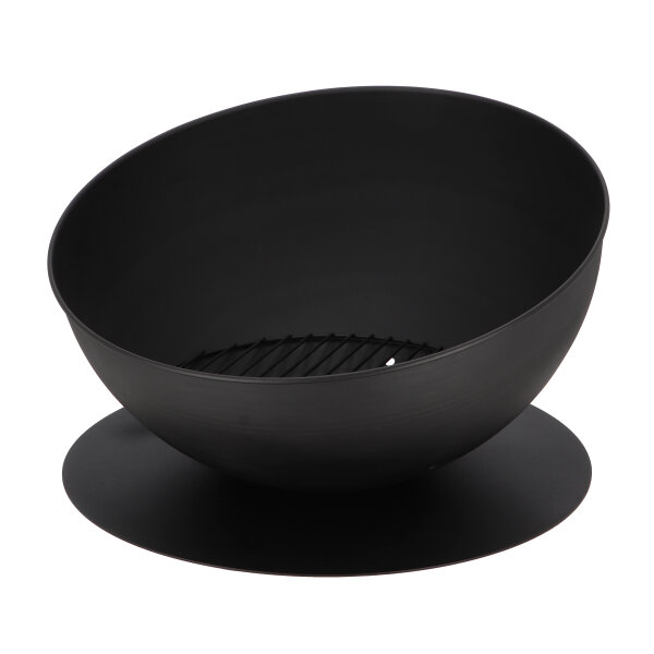 ESSCHERT DESIGN Schräge Feuerschale, schwarz