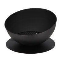 ESSCHERT DESIGN Schräge Feuerschale, schwarz