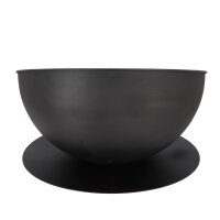 ESSCHERT DESIGN Schräge Feuerschale, schwarz