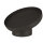 ESSCHERT DESIGN Schräge Feuerschale, schwarz