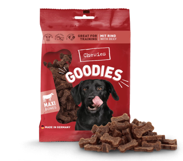 Hunde - Leckerli CHEWIES Goodies Maxi mit Rind, 200 g