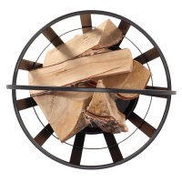 ESSCHERT DESIGN Feuereimer mit Handgriff, schwarz