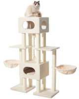 NOBBY Kratzbaum "USAK", cream, 100 x 40 x 156 cm