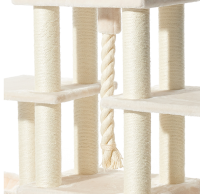 NOBBY Kratzbaum "USAK", cream, 100 x 40 x 156 cm