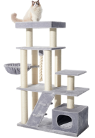 NOBBY Kratzbaum "KILIS", hellgrau, 100 x 50 x...