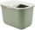 NOBBY Katzentoilette "Hop In" botanical grün, 58,5 x 39 x 39,5 cm