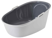 NOBBY Katzentoilette "Robin", grau-weiß,...