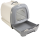 NOBBY Katzentoilette "80s", beige-grau, 50 x 40 x 42 cm