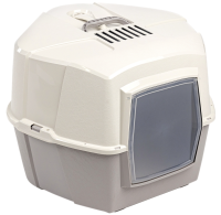 NOBBY Katzentoilette "EDGE", beige-grau, 52 x...