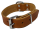 NOBBY Lederhalsband "Tabil" extra, cognac, L-XL, L: 55 cm, B: 40 mm