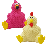 NOBBY Latex "Hähnchen", gelb/rosa, 10 od....