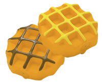 NOBBY Latex "Waffel", gelb, Ø 7 cm