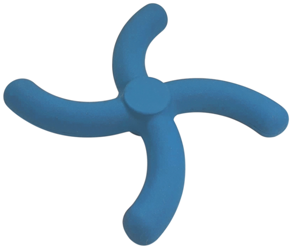 NOBBY Vollgummi Boomerang, Ø 24 cm