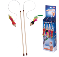 NOBBY Angel mit Plüschmaus, bunt, 53 cm