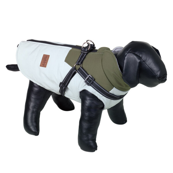 NOBBY Hundemantel "JONA 2 in 1" hellgrün 23 cm