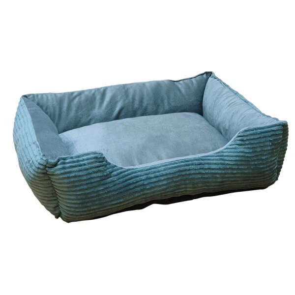 NOBBY Komfortbett eckig Classic "HINA" dunkelgrau L x B x H: 60 x 50 x 18 cm