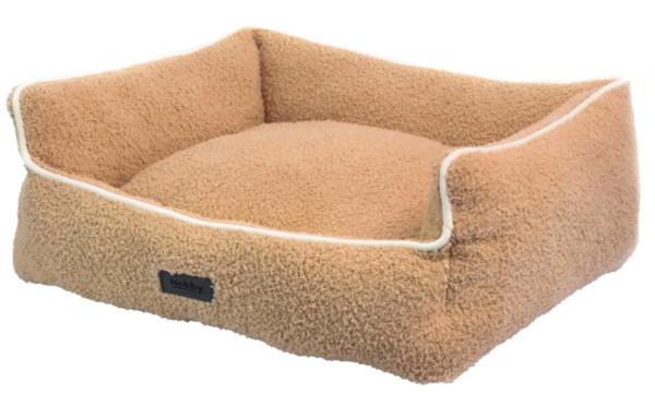NOBBY Komfortbett eckig "Cloudy", beige, 75 x 60 x 23 cm
