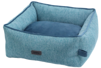 NOBBY Komfortbett eckig "Linou", blau, 75 x 60...