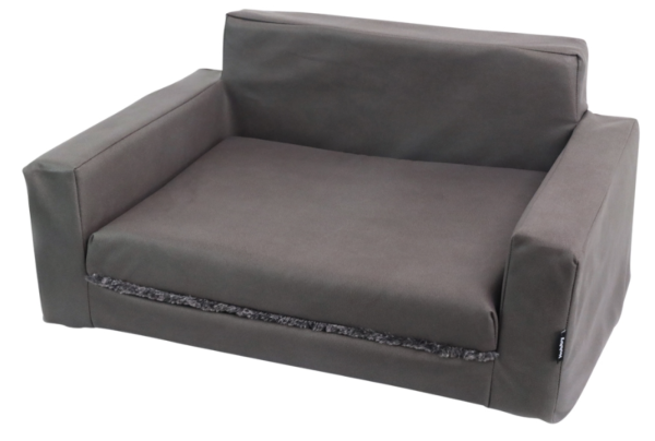 NOBBY Komfortsofa "Enock", dunkelgrau, 54 x 38 x 18/26 cm