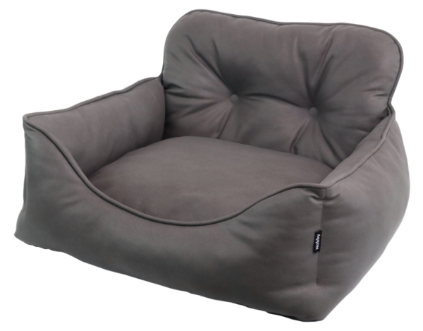 NOBBY Komfortbett "Enock", dunkelgrau, 55 x 50 x 20/34 cm