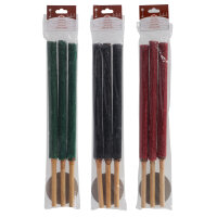 ESSCHERT DESIGN Wachstuchfackeln, 3er-Set