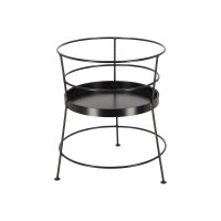 ESSCHERT DESIGN Feuerkorb für Schwedenfeuer, schwarz