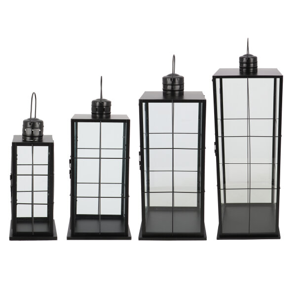 ESSCHERT DESIGN Metalllaternen, 4er-Set