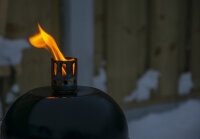 ESSCHERT DESIGN Taumelfackel, schwarz, L