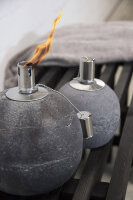 ESSCHERT DESIGN Öllampe "Beton", L