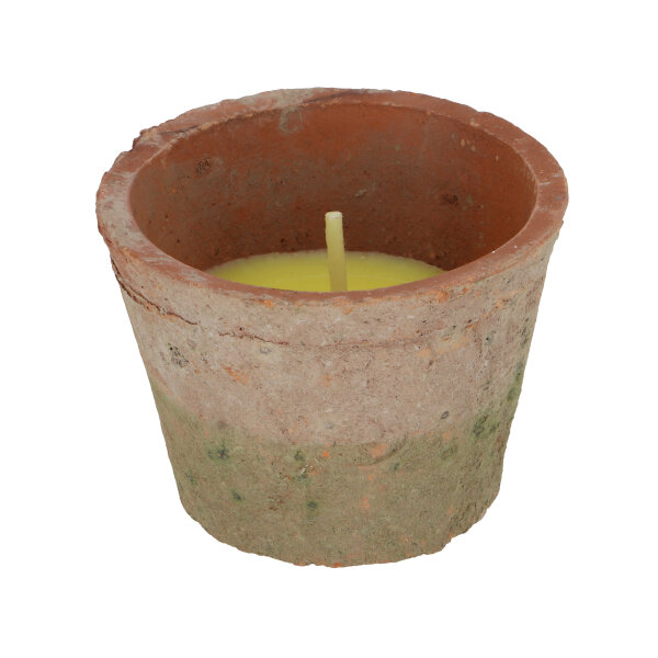 ESSCHERT DESIGN Citronella Kerze "AgedTerracotta"