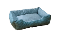 NOBBY Komfortbett eckig "Hina", dunkelgrau