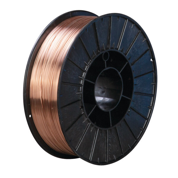 SCHWEIßCRAFT MAG Stahl-Schweißdraht niedriglegiert SG 2 / D200 normalgespult/ 5 kg / 0,8 mm