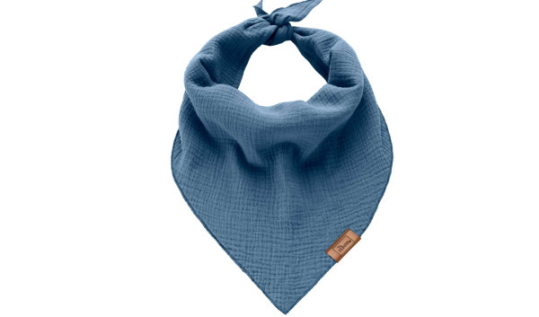 HUNTER Dreieckstuch Nola, M, 65 x 33 cm, blau