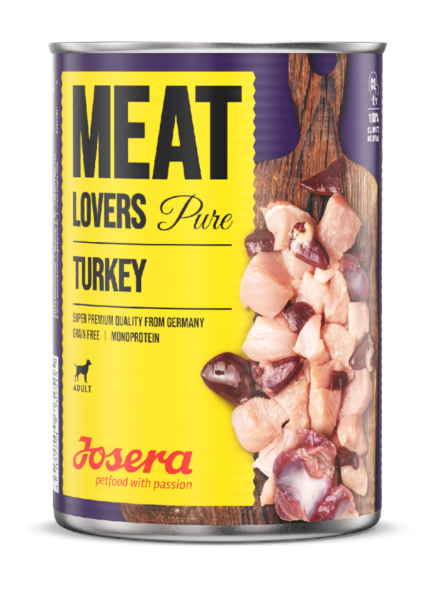 Hunde - Nassfutter JOSERA Meat Lovers Pure Turkey