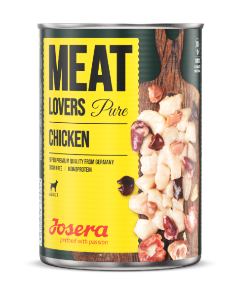 Hunde - Nassfutter JOSERA Meat Lovers Pure Chicken